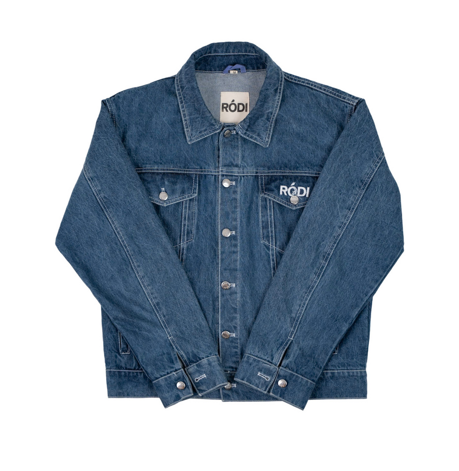 "URBÀNA" Denim Jacket - Sky Blue