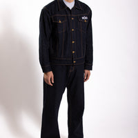 "URBÀNA" Denim Pants - Navy Blue