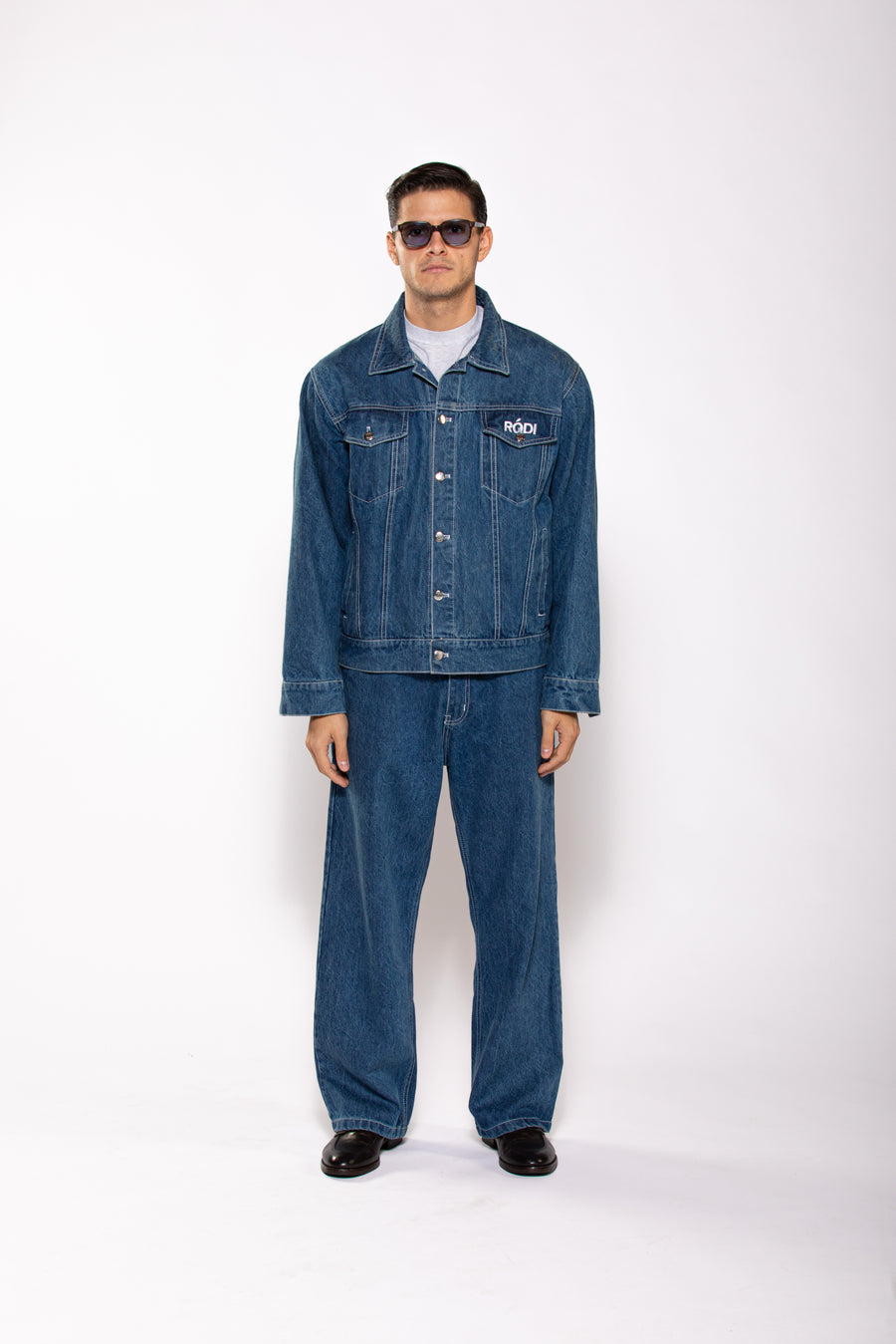 "URBÀNA" Denim Pants - Sky Blue