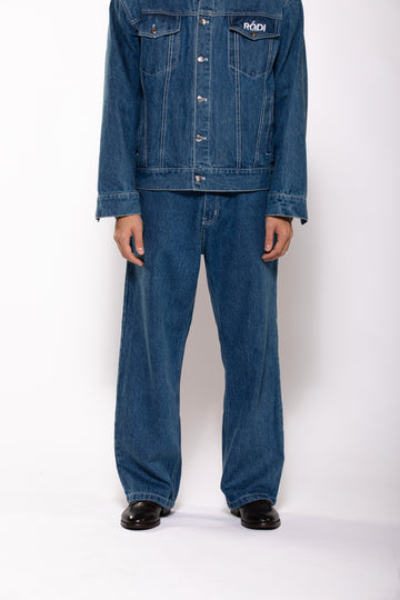 "URBÀNA" Denim Pants - Sky Blue