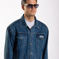 "URBÀNA" Denim Jacket - Sky Blue