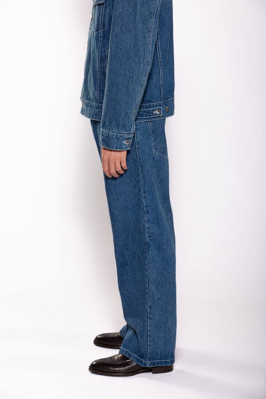 "URBÀNA" Denim Pants - Sky Blue